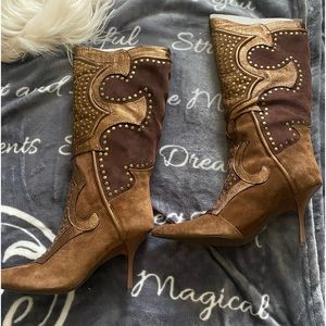 Brand New Never Worn Jeffrey Campbell Leather Boots